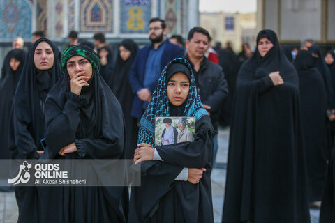 گزارش تصویری | بزرگداشت شهادت ولی امر مسلمین حضرت آیت الله خامنه‌ای ره در حرم مطهر امام رضا علیه‌السلام