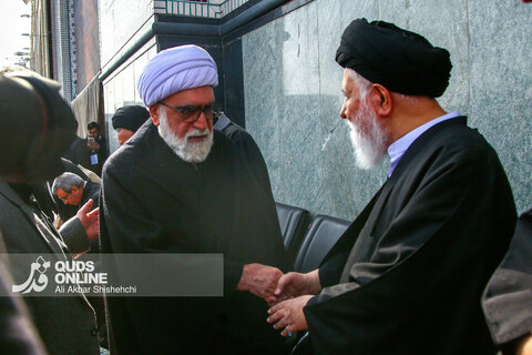 گزارش تصویری | بزرگداشت شهادت ولی امر مسلمین حضرت آیت الله خامنه‌ای ره در حرم مطهر امام رضا علیه‌السلام