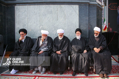 گزارش تصویری | بزرگداشت شهادت ولی امر مسلمین حضرت آیت الله خامنه‌ای ره در حرم مطهر امام رضا علیه‌السلام