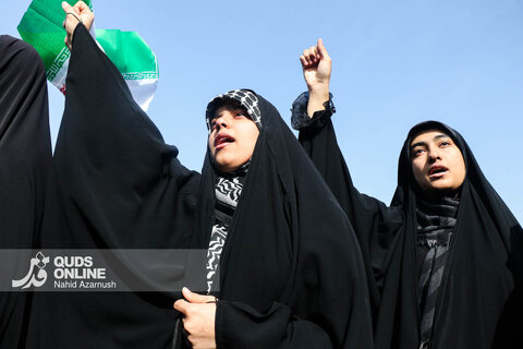 گزارش تصویری | تجمع سوگواران رهبر شهید انقلاب در میدان شهدا  _ مشهد