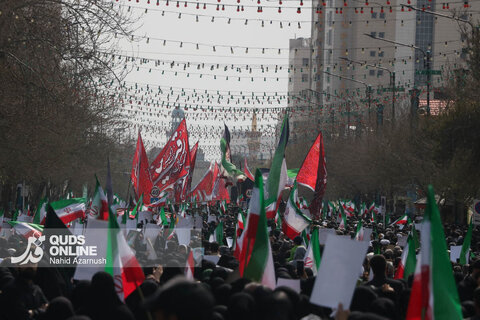 گزارش تصویری | تجمع سوگواران رهبر شهید انقلاب در میدان شهدا  _ مشهد