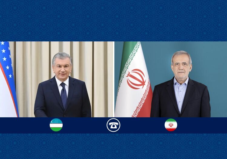 رئیس جمهور ازبکستان در پیامی به پزشکیان، شهادت رهبر شهید انقلاب اسلامی را تسلیت گفت