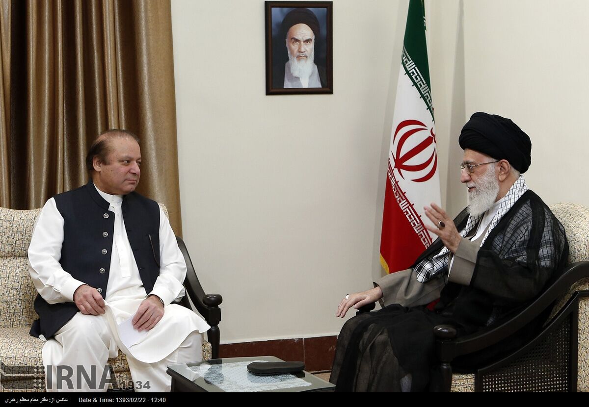 نواز شریف شهادت رهبر معظم انقلاب را به ملت و دولت ایران تسلیت گفت
