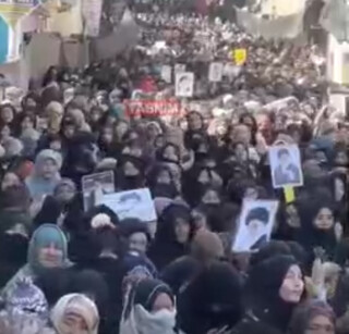 فیلم | عزاداری زنان کارگیل هند در ماتم امام شهید