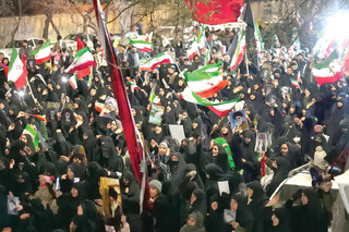 فیلم | واکنش شجاعانه ایرانی‌ها هنگام حمله هوایی رژیم صهیونی امریکایی و فعال شدن پدافند
