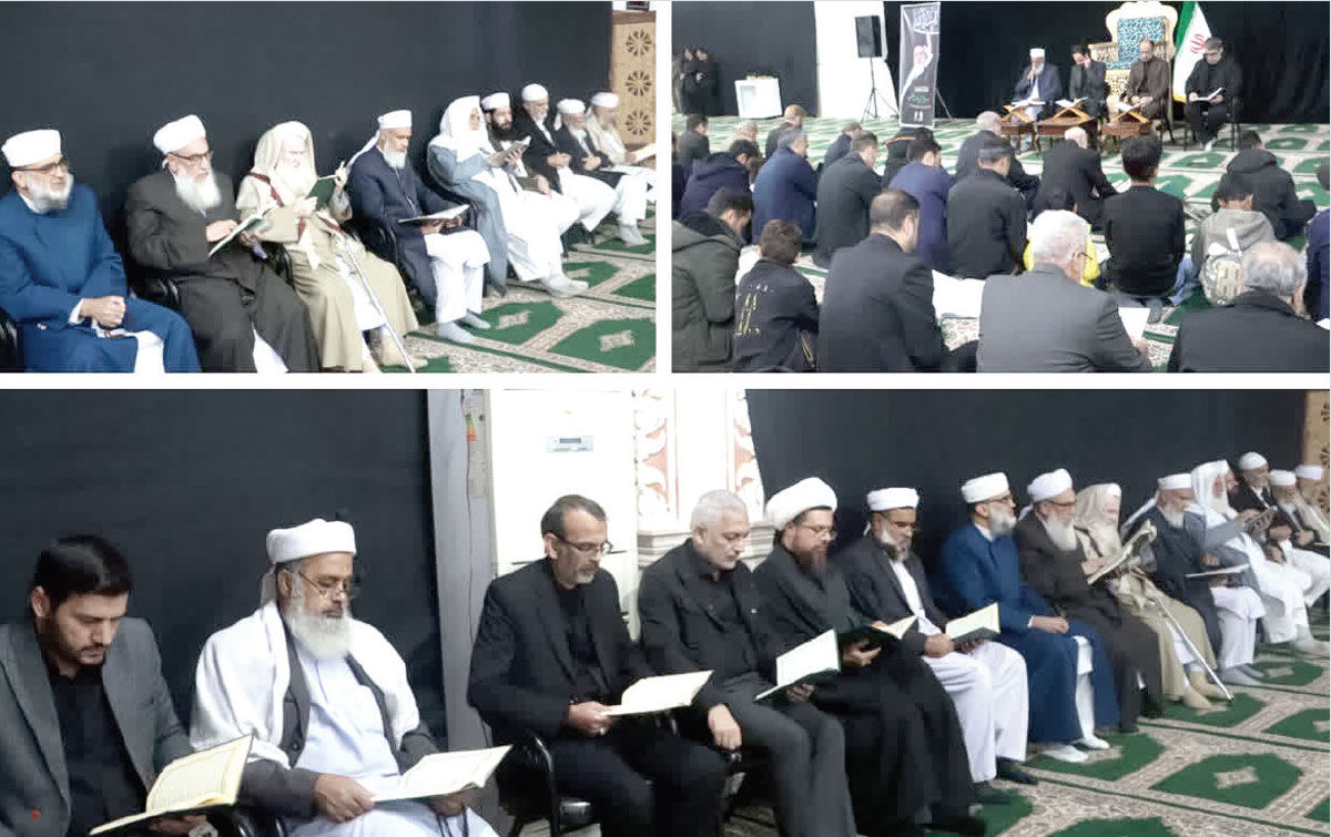 اهل سنت خراسان رضوی برای شهادت بزرگ منادی وحدت، بزرگداشت گرفتند/ اتحاد، بزرگ‌ترین معروف زمانه ماست