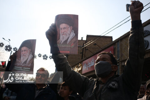 گزارش تصویری | اجتماع بزرگ عزاداری مهاجران افغانستانی در سوگ شهادت امام امت