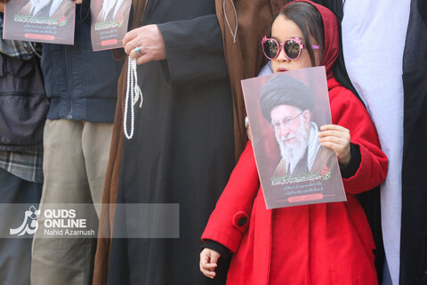 گزارش تصویری | اجتماع بزرگ عزاداری مهاجران افغانستانی در سوگ شهادت امام امت