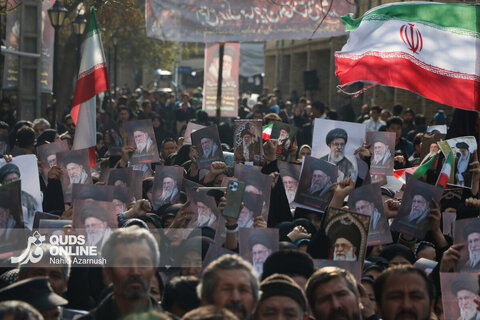 گزارش تصویری | اجتماع بزرگ عزاداری مهاجران افغانستانی در سوگ شهادت امام امت