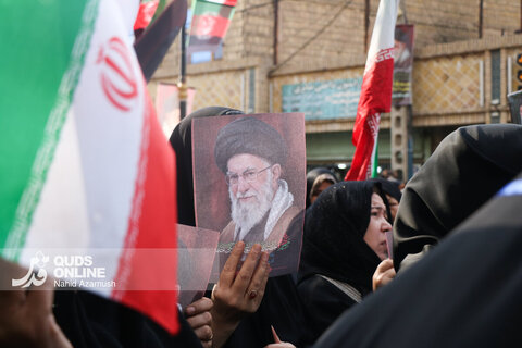 گزارش تصویری | اجتماع بزرگ عزاداری مهاجران افغانستانی در سوگ شهادت امام امت
