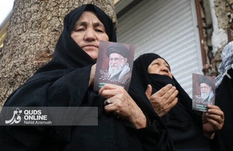 گزارش تصویری | اجتماع بزرگ عزاداری مهاجران افغانستانی در سوگ شهادت امام امت