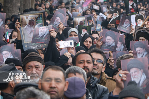 گزارش تصویری | اجتماع بزرگ عزاداری مهاجران افغانستانی در سوگ شهادت امام امت