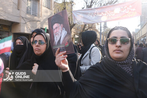 گزارش تصویری | اجتماع بزرگ عزاداری مهاجران افغانستانی در سوگ شهادت امام امت