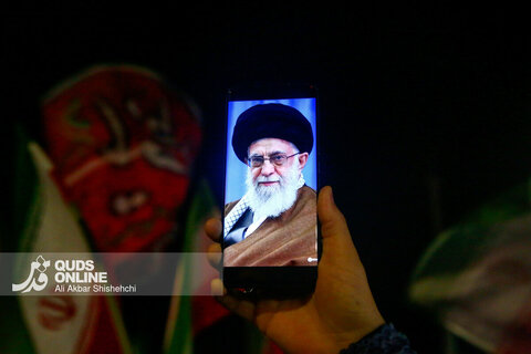 هفتمین شب حضور پرشور مردم مشهد در خون‌خواهی امام شهید و حمایت از نیرو‌های مسلح (شنبه ۱۶ اسفند)