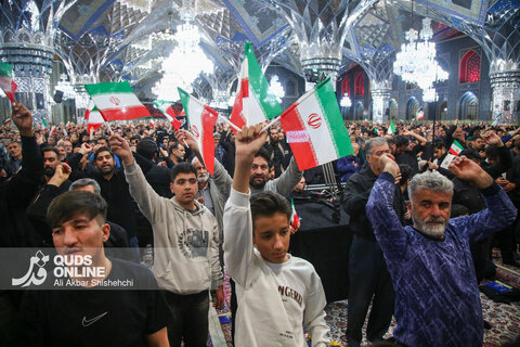 مراسم احیاء شب نوزدهم ماه مبارک رمضان در حرم مطهر رضوی