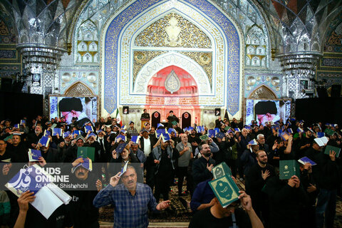 مراسم احیاء شب نوزدهم ماه مبارک رمضان در حرم مطهر رضوی