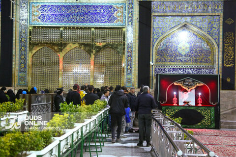مراسم احیاء شب نوزدهم ماه مبارک رمضان در حرم مطهر رضوی