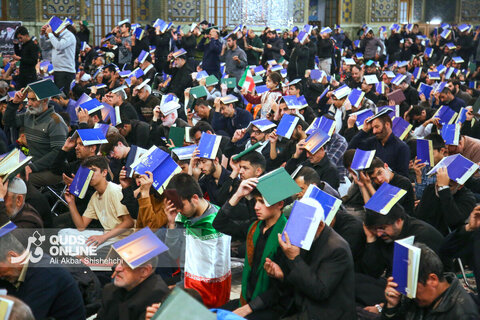 مراسم احیاء شب نوزدهم ماه مبارک رمضان در حرم مطهر رضوی