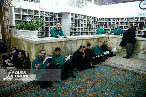 مراسم احیاء شب نوزدهم ماه مبارک رمضان در حرم مطهر رضوی