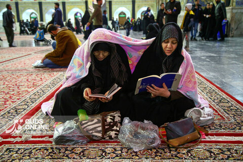 مراسم احیاء شب نوزدهم ماه مبارک رمضان در حرم مطهر رضوی
