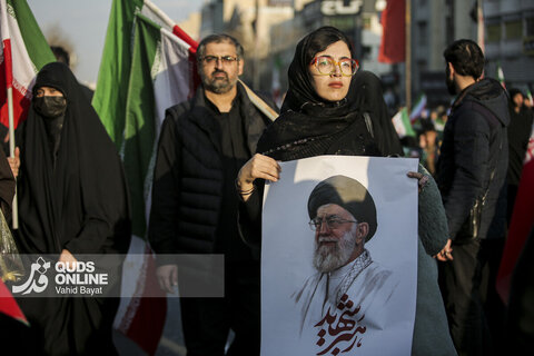 گزارش تصویری | بیعت مردم تهران با سومین رهبر انقلاب