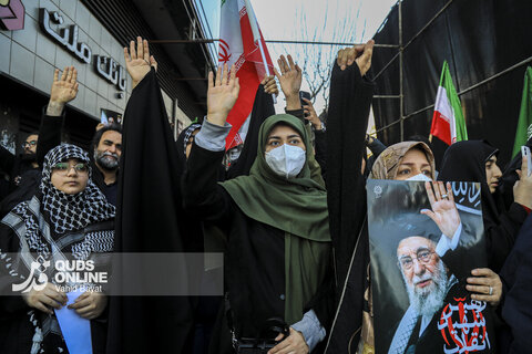 گزارش تصویری | بیعت مردم تهران با سومین رهبر انقلاب