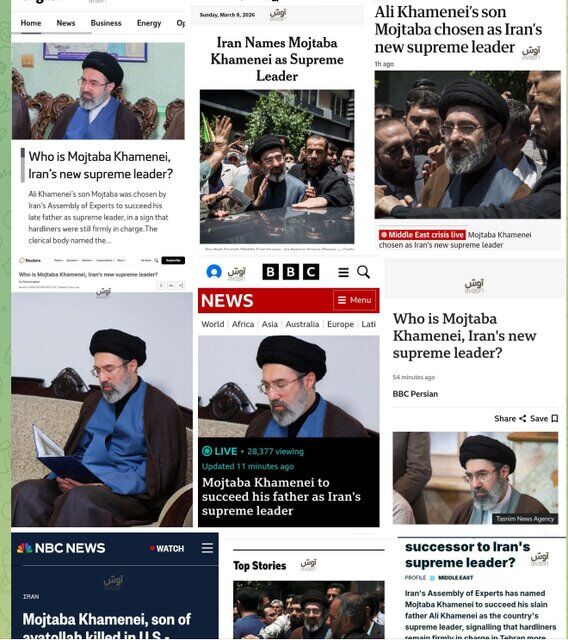 واکنش رسانه‌های انگلیسی زبان به انتخاب رهبر جدید ایران
