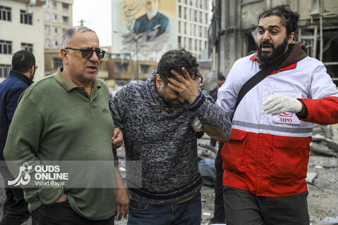 10 شهید و مصدوم در اثر اصابت موشک در یکی از اتوبان های شرقی تهران