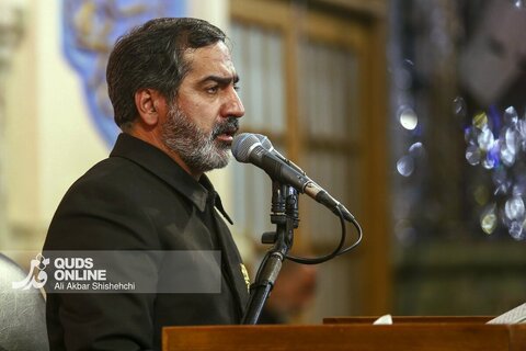 مراسم احیاء شب بیست و یکم ماه مبارک رمضان در حرم مطهر رضوی