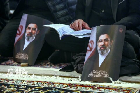 مراسم احیاء شب بیست و یکم ماه مبارک رمضان در حرم مطهر رضوی