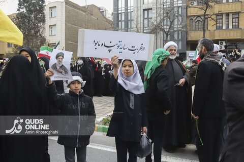 گزارش تصویری | تجمع مهاجرین ملل اسلامی در محکومیت شهادت رهبر انقلاب - مشهد