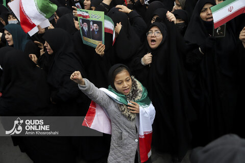 گزارش تصویری | تجمع مهاجرین ملل اسلامی در محکومیت شهادت رهبر انقلاب - مشهد