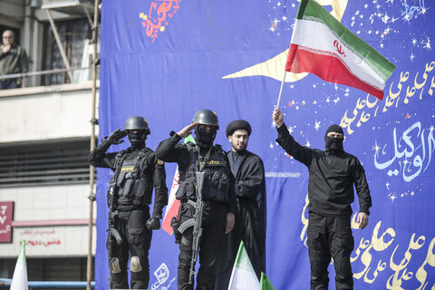 تشییع پیکر مطهر فرماندهان عالی رتبه و جمعی از شهدای تهران