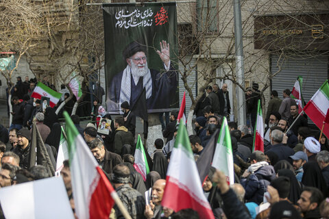 تشییع پیکر مطهر فرماندهان عالی رتبه و جمعی از شهدای تهران