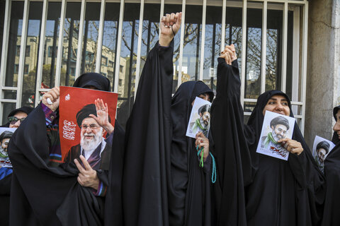 تشییع پیکر مطهر فرماندهان عالی رتبه و جمعی از شهدای تهران