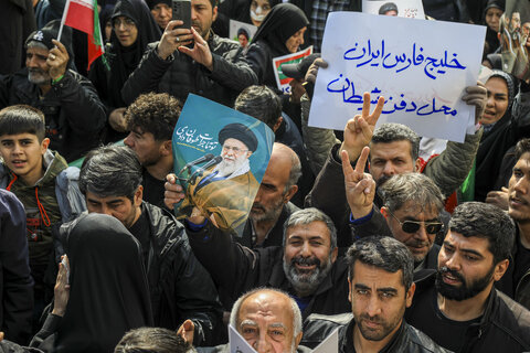 تشییع پیکر مطهر فرماندهان عالی رتبه و جمعی از شهدای تهران