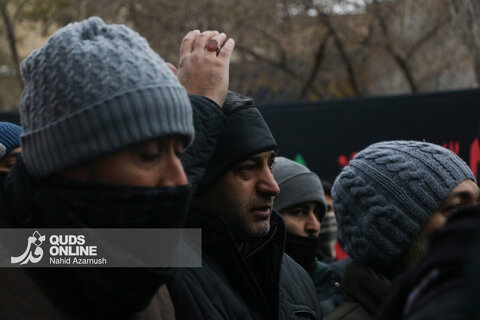 گزارش تصویری | حرکت دسته عزای در روز شهادت امام علی(ع) تا حرم مطهر رضوی