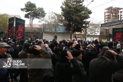 گزارش تصویری | حرکت دسته عزای در روز شهادت امام علی(ع) تا حرم مطهر رضوی