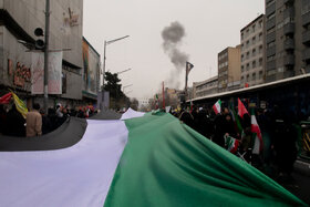 گزارش تصویری | راهپیمایی با شکوه روز جهانی قدس در تهران