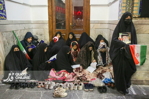 مراسم احیاء شب بیست و سوم ماه مبارک رمضان در حرم مطهر رضوی