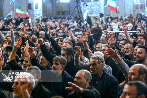 مراسم احیاء شب بیست و سوم ماه مبارک رمضان در حرم مطهر رضوی