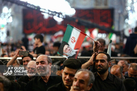 مراسم احیاء شب بیست و سوم ماه مبارک رمضان در حرم مطهر رضوی