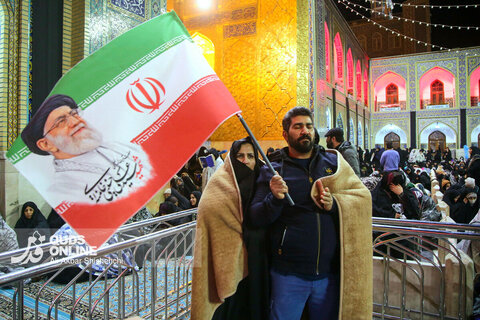 مراسم احیاء شب بیست و سوم ماه مبارک رمضان در حرم مطهر رضوی