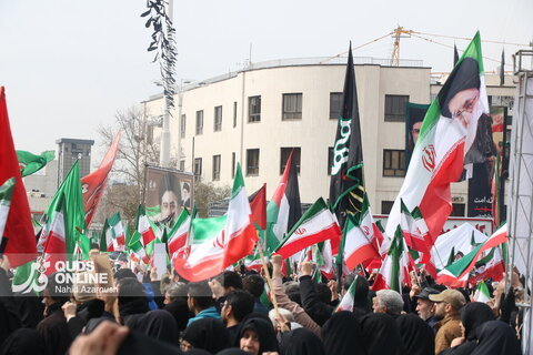 گزارش تصویری | راهپیمایی با شکوه روز جهانی قدس در مشهد - 1