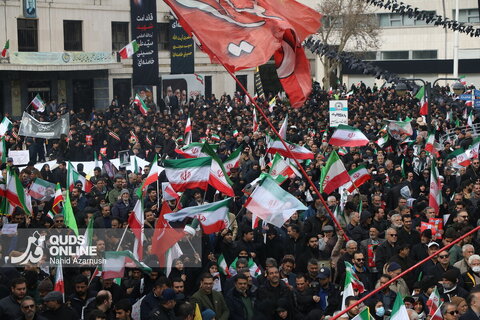 گزارش تصویری | راهپیمایی با شکوه روز جهانی قدس در مشهد - 1