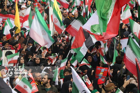 گزارش تصویری | راهپیمایی با شکوه روز جهانی قدس در مشهد - 1