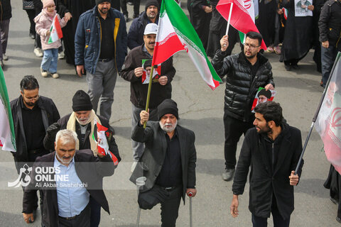 راهپیمایی ضد استکباری روز قدس _ مشهد مقدس( 2)
