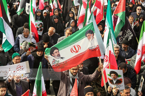 راهپیمایی ضد استکباری روز قدس _ مشهد مقدس( 2)