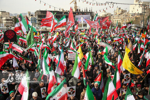 راهپیمایی ضد استکباری روز قدس _ مشهد مقدس( 2)