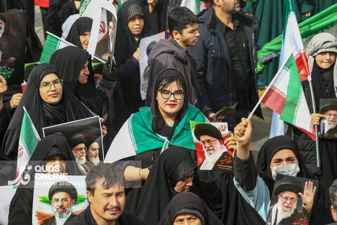 راهپیمایی ضد استکباری روز قدس _ مشهد مقدس( 2)